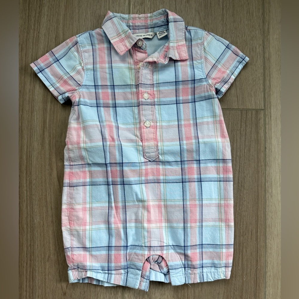 Janie & Jack | Striped Romper